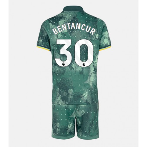 Dětský fotbalový dres Tottenham Hotspur Rodrigo Bentancur #30 2024-25 Třetí Krátký Rukáv (+ trenýrky)